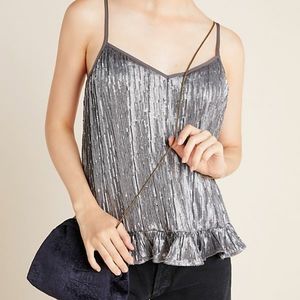 NWT Anthropologie Amelie Sequin Cami